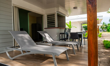 Niu Beach Hotel Moorea bungalows Niu Beach Hotel